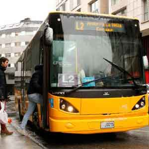 Автобус в Андорре